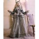 Classical Puppets Stripes and Checks - Runaway Princess One Piece Shorts and Headbow Set(Leftovers Stock/Stock is low/Full Payment Without Shipping)